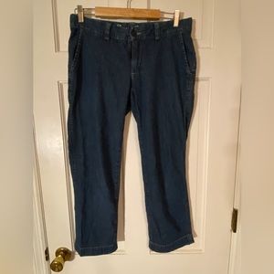 Eddie Bauer cropped jeans, size 2.